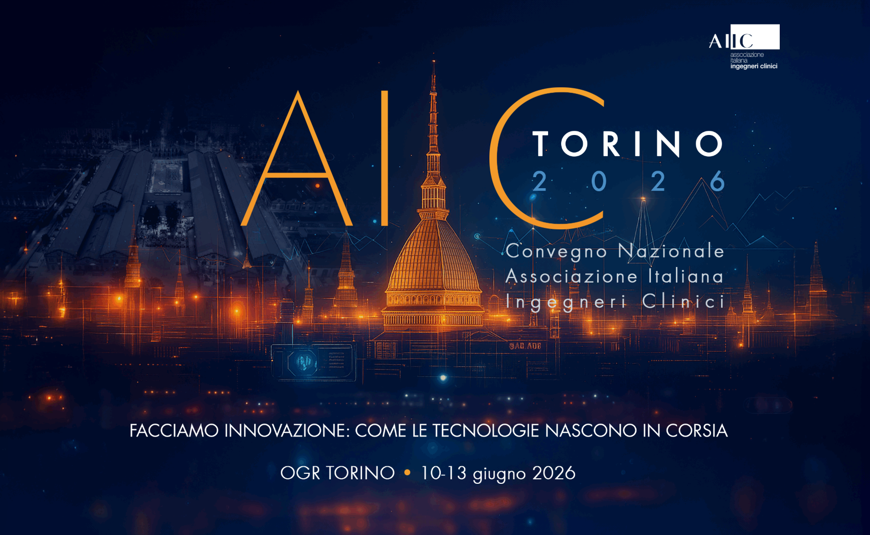 La grafica scelta per promuovere l'evento