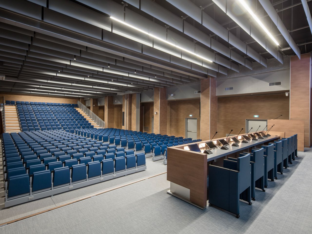 L'aula Decarli, dove avverrà l'iniziativa