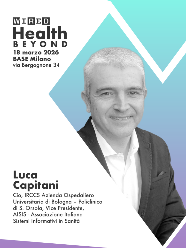 Luca Capitani al Wired Health 2026